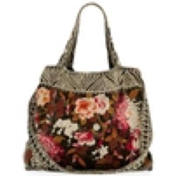 NWT JWLA by Johnny Was Chrys Velvet Tote. Style J007-17-7 - Picture 6 of 6